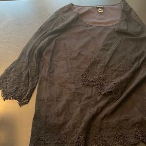 Black 1/4-sleeve Torrid top! Size 2X
